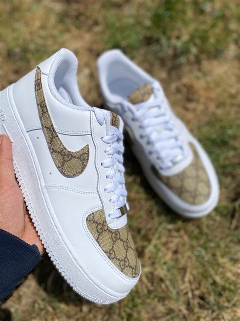 gucci airforce 1s|nike air force 1 custom gucci ghost.